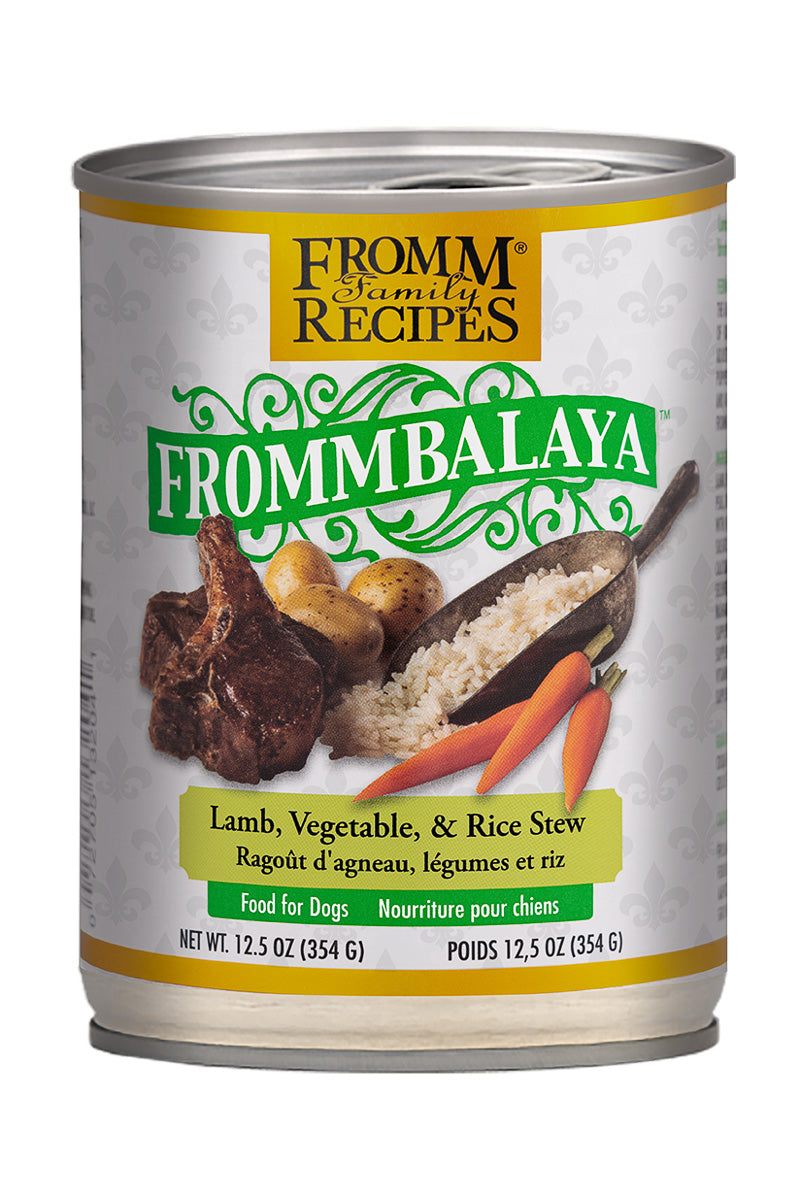 Frommbalaya Lamb, Vegetable, & Rice Stew Wet Dog Food 12 oz