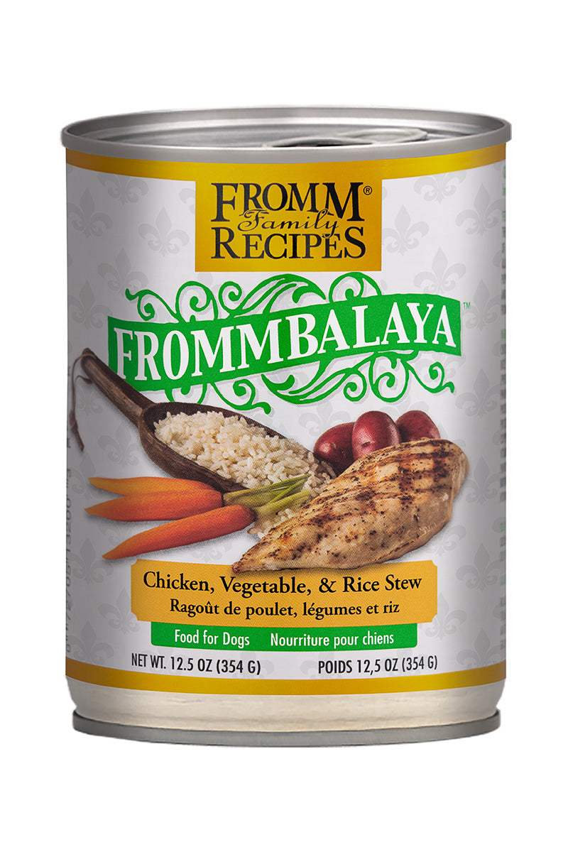 Frommbalaya Chicken, Vegetable, & Rice Stew Wet Dog Food 12 oz