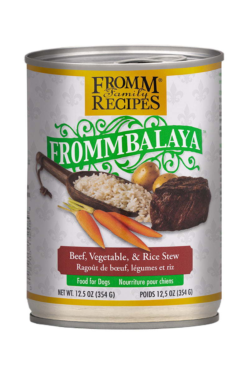 Frommbalaya Beef, Vegetable, & Rice Stew Wet Dog Food 12 oz