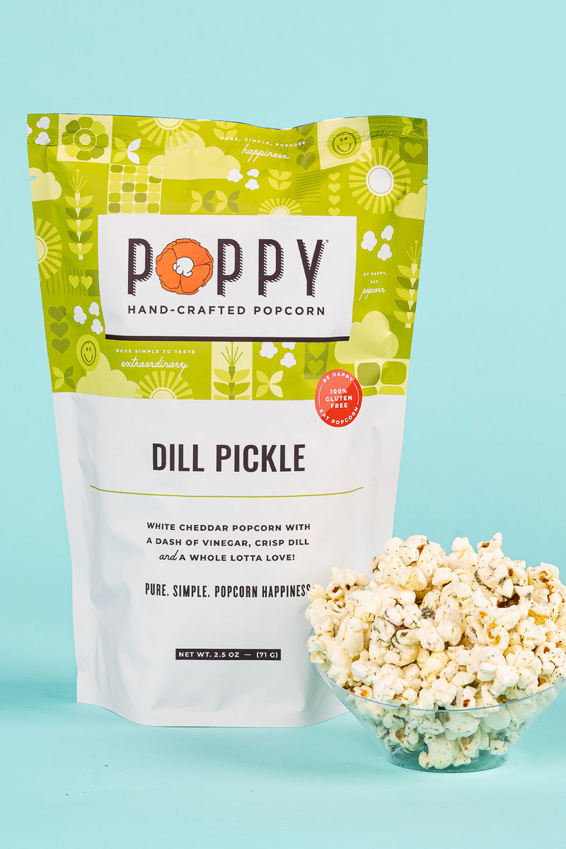 Poppy Hand-Crafted Popcorn Dill Pickle