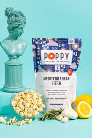 Poppy Hand-Crafted Popcorn Mediterranean Herb