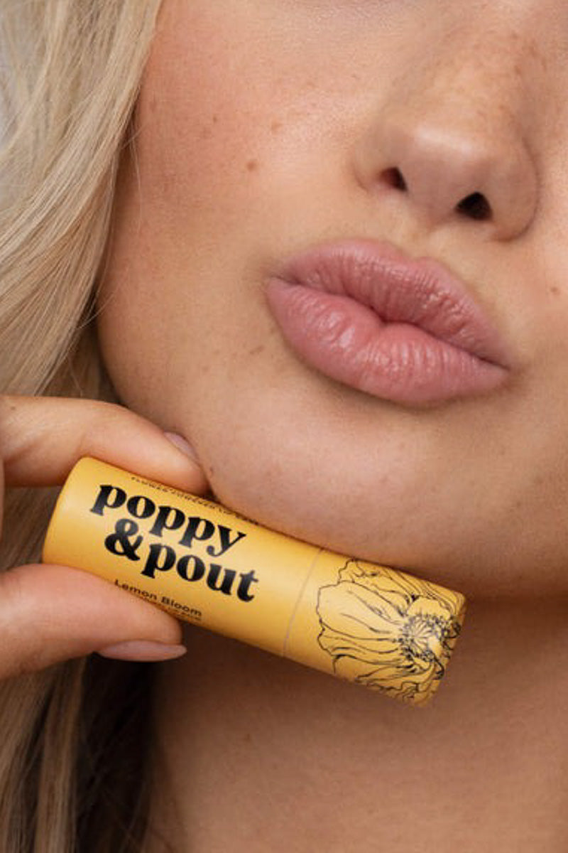 Poppy & Pout Lip Balm Lemon Bloom
