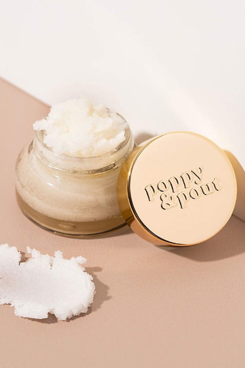 Poppy & Pout Lip Scrub Island Coconut