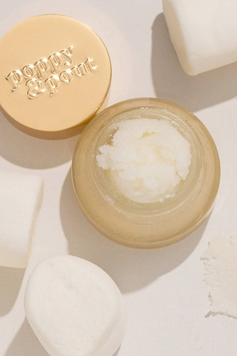 Poppy & Pout Lip Scrub Marshmallow Creme