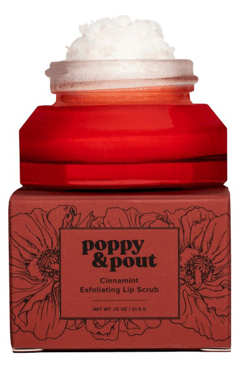 Poppy & Pout Lip Scrub Cinnamint