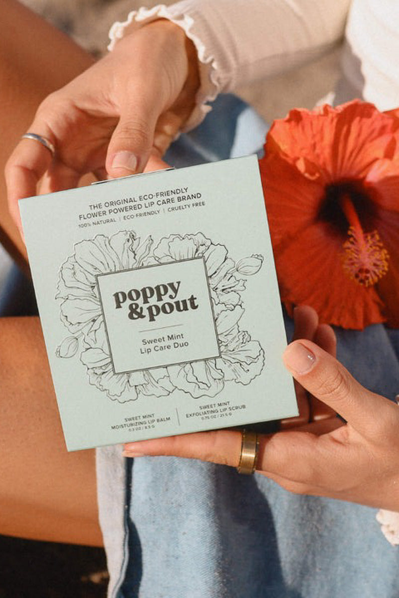 Poppy & Pout Lip Care Duo Sweet Mint
