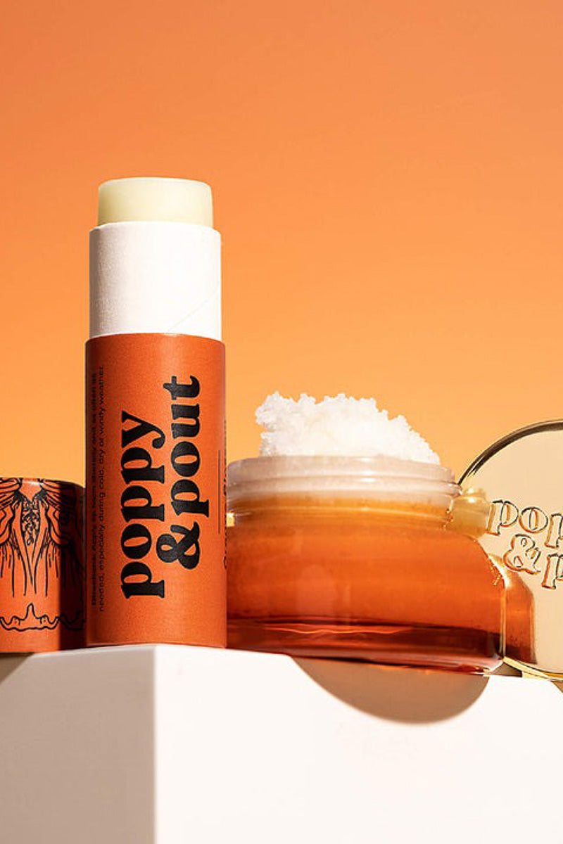 Poppy & Pout Lip Care Duo Orange Blossom