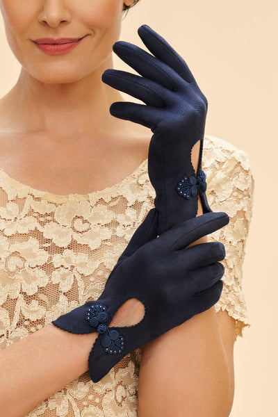 Powder Design Suki Gloves Navy