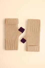 Powder Design Kristi Ladies Wrist Warmers Cream