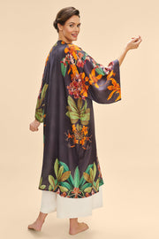 Powder Design Kimono Gown Botany Bliss in Charcoal