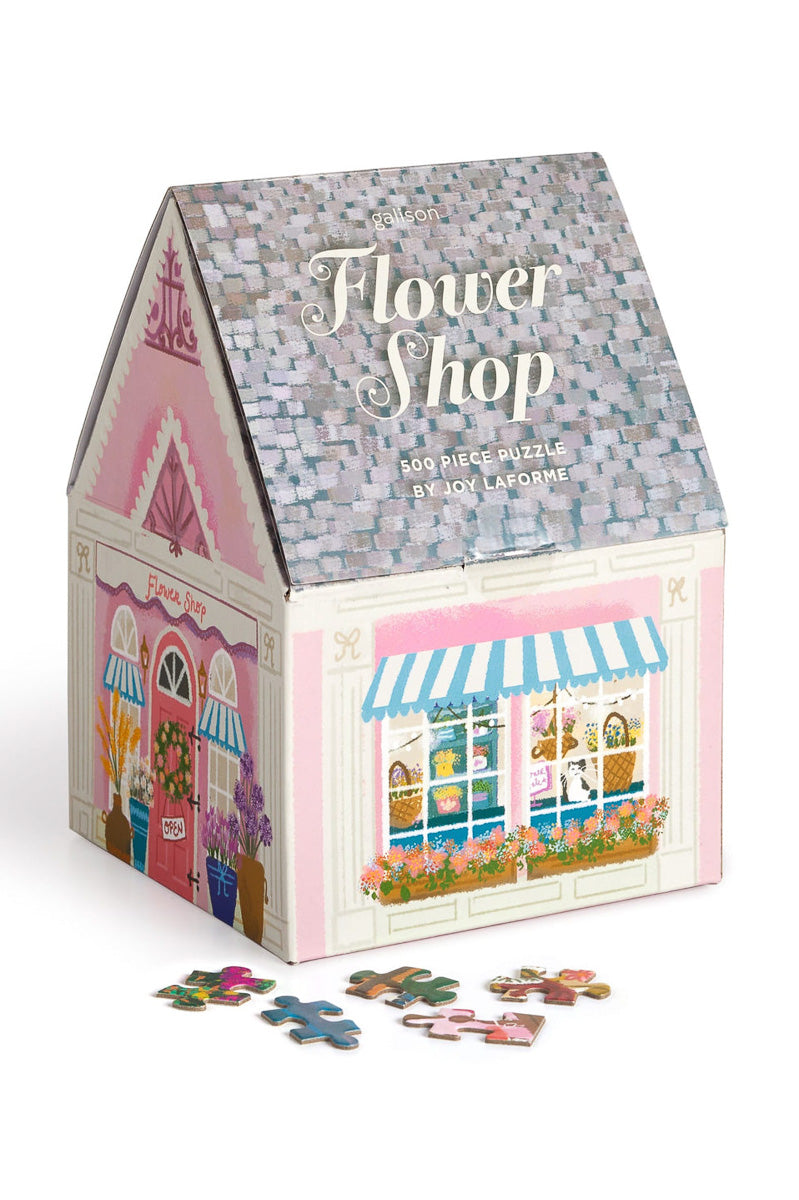 Flower Shop House Puzzle 500 Pieces