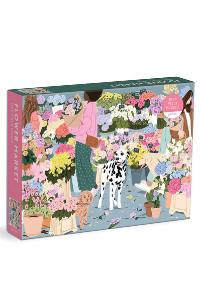 Galison Flower Market 1000 Piece Puzzle