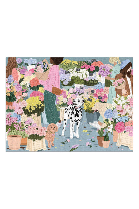 Flower Market Puzzle 1000 Pieces
