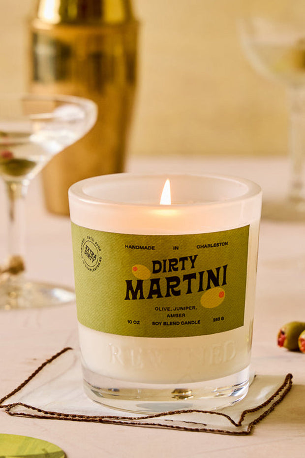 Rewined Dirty Martini Candle 10 oz