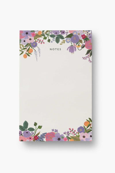 Rifle Paper Company Garden Party Violet Notepad