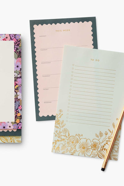Rifle Paper Company Garden Party Tiered Notepad
