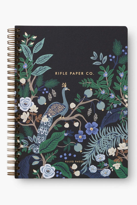 Rifle Paper Company Peacock Spiral Notebook