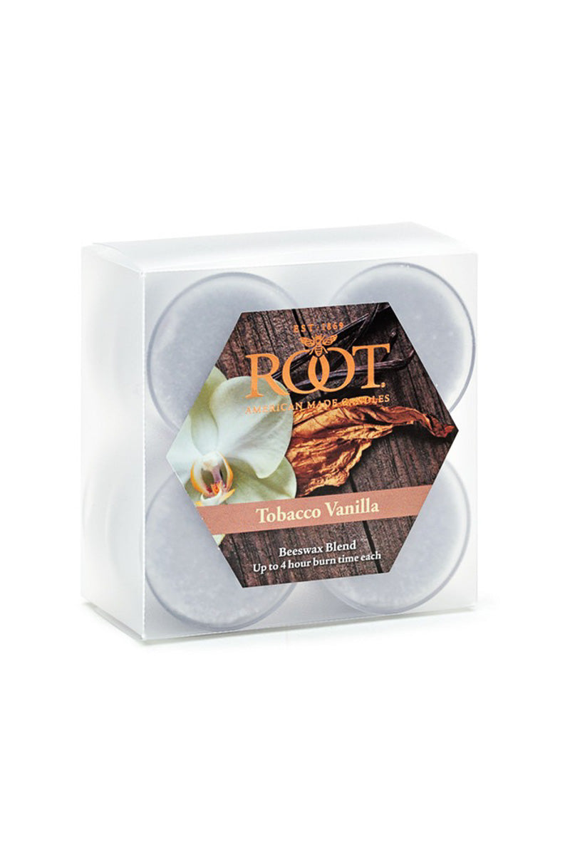 Root Tealights Tobacco Vanilla Box of 8