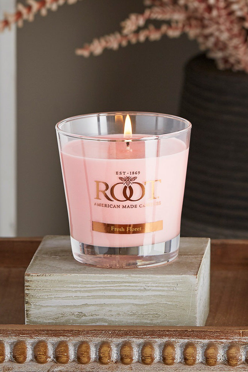 Root Candle Small Veriglass Fresh Floret