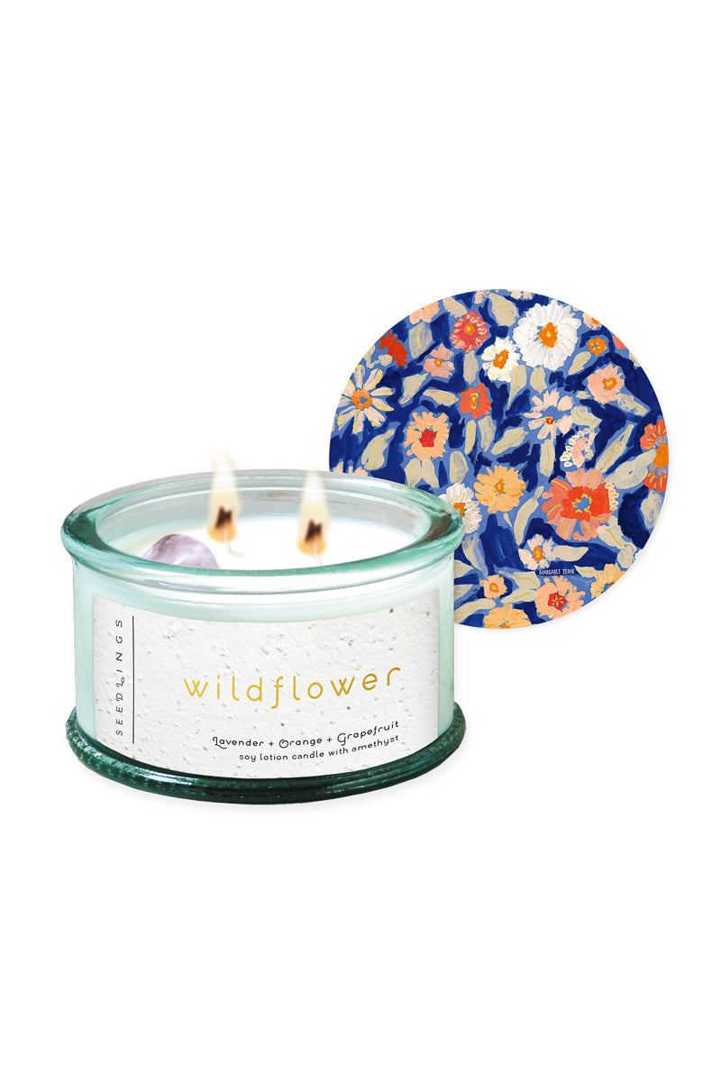 Seedlings Wildflower Candle