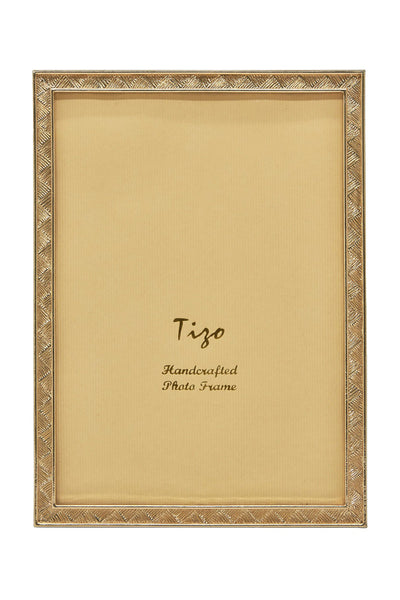 Tizo Gold Textured Finish Frame 5 x 7