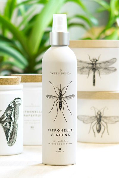 citronella garden spray Skeem Citronella Verbena Body Spray