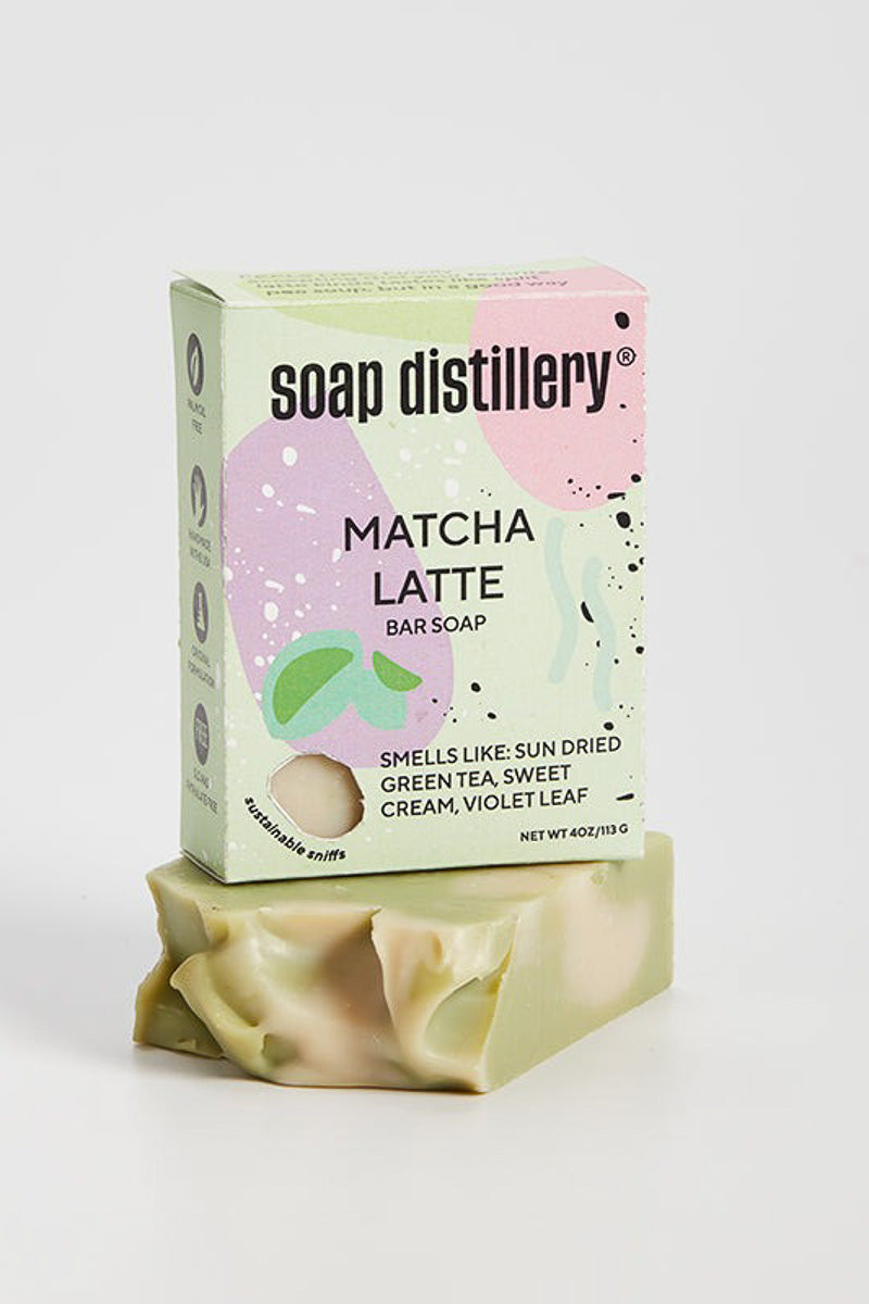 Soap Distillery Matcha Latte Bar Soap