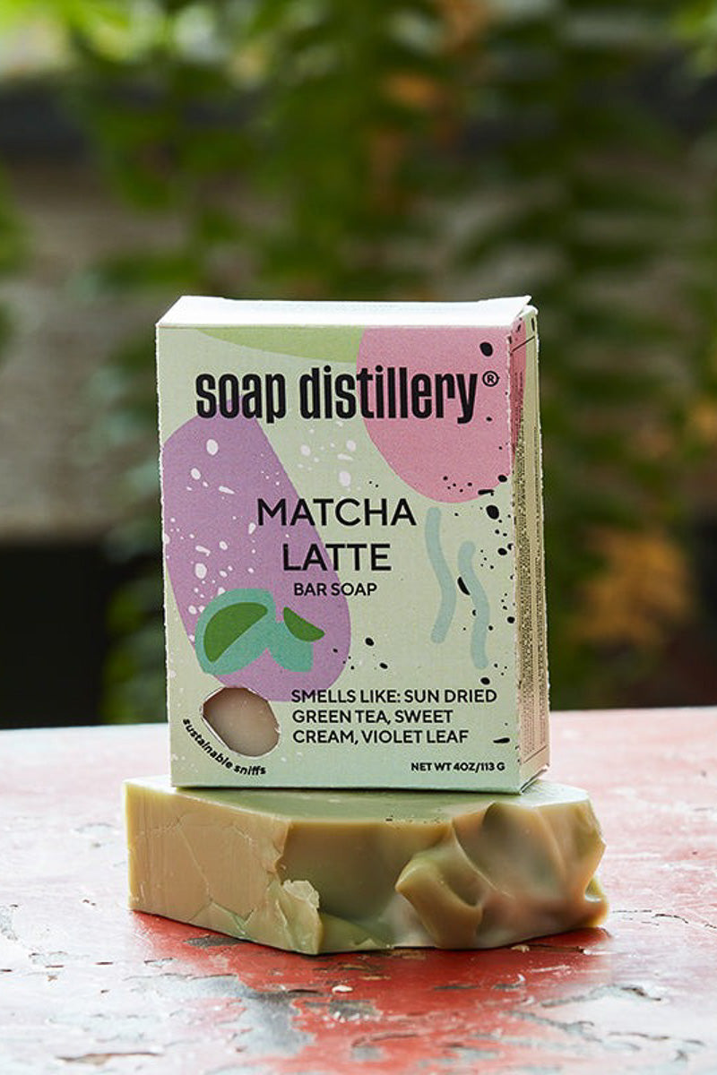 Soap Distillery Matcha Latte Bar Soap