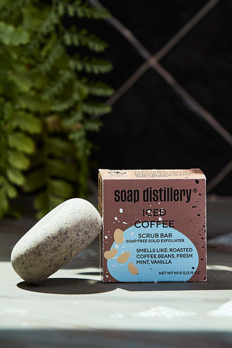 Soap Distillery Iced Coffee Body Scrub Bar