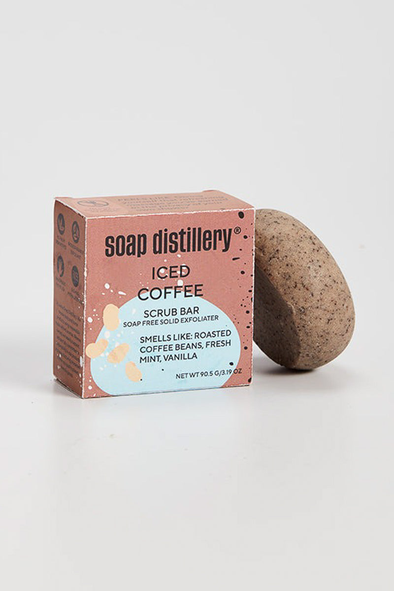 Soap Distillery Iced Coffee Body Scrub Bar