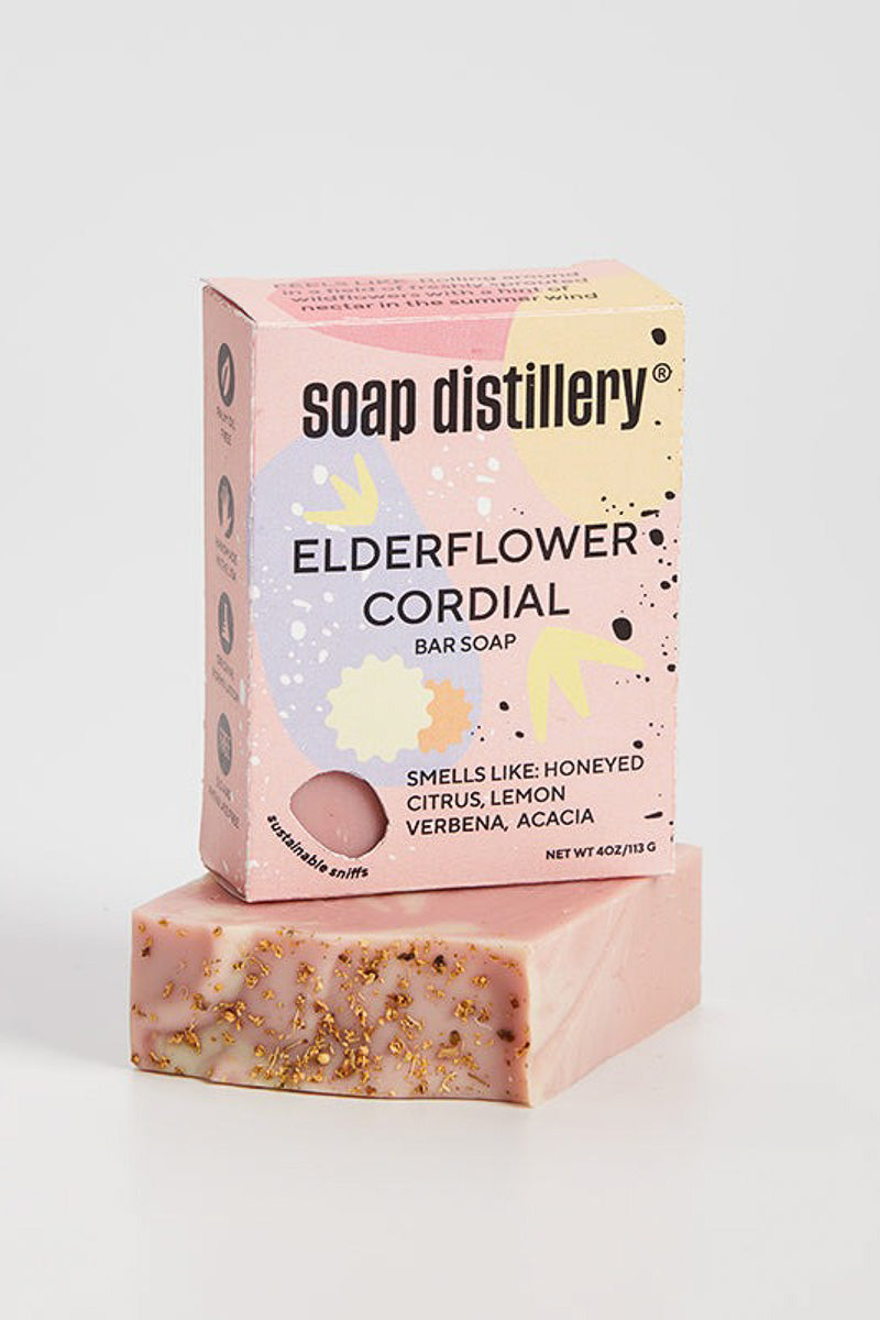 Soap Distillery Elderflower Cordial Bar Soap