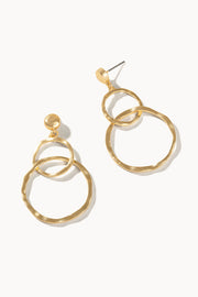 Spartina Ring Toss Earrings Gold
