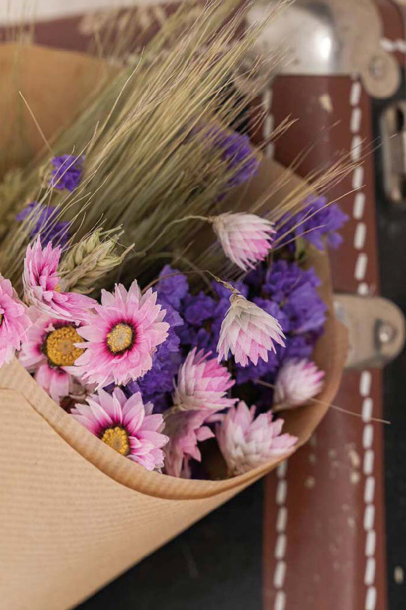 BUNCH NAT BL/PK CRFT PAPER SLV