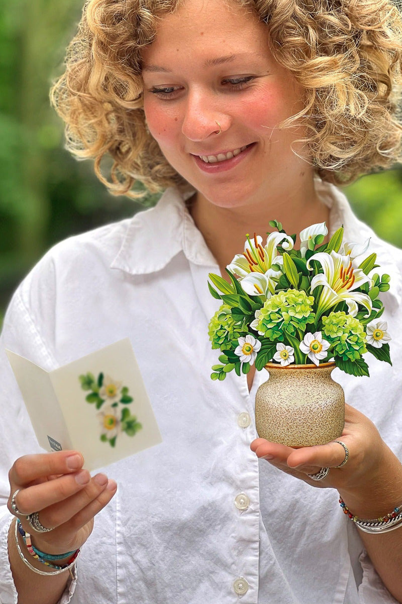 FreshCut Paper Mini Ivory & Sage