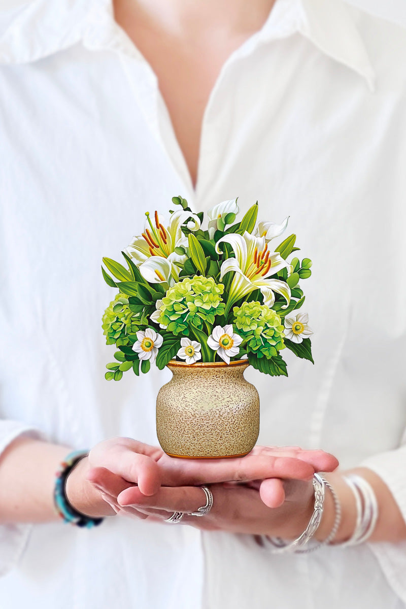 FreshCut Paper Mini Ivory & Sage