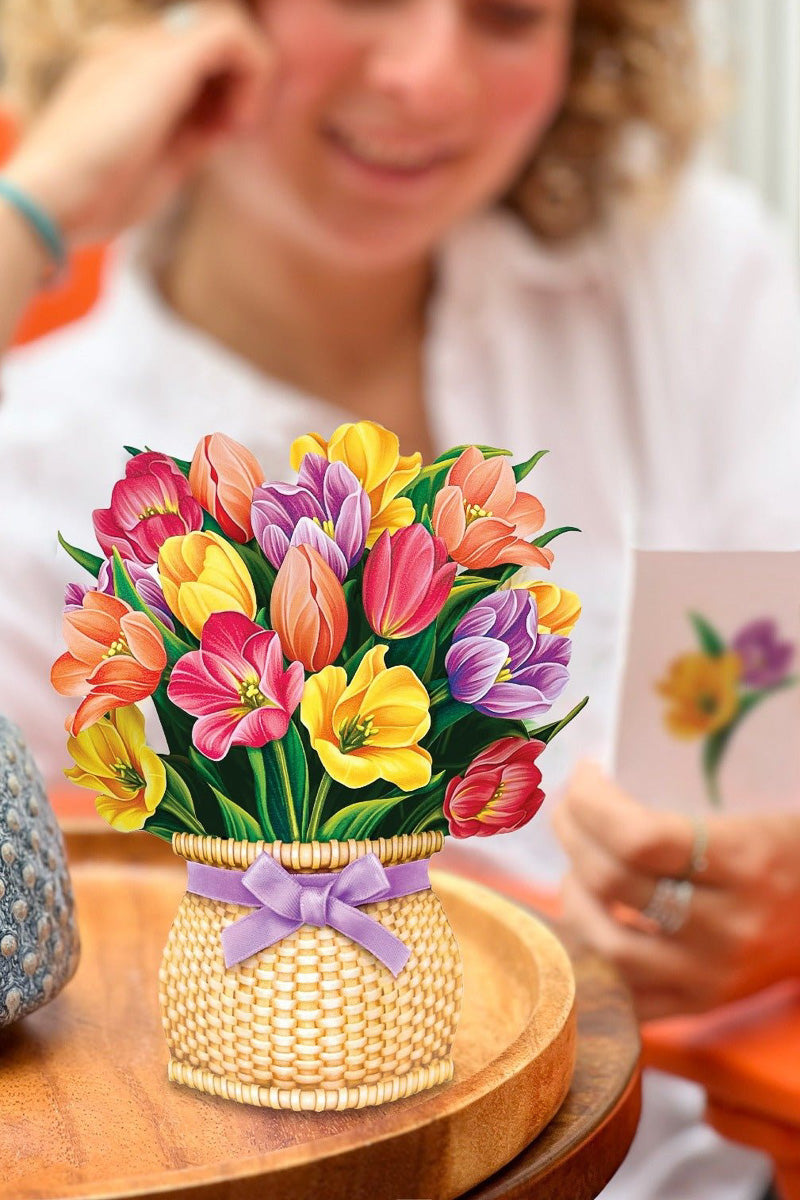 FreshCut Paper Mini Festive Tulips