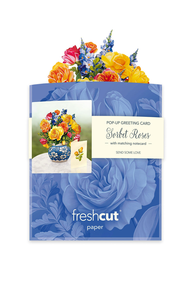 FreshCut Paper Mini Sorbet Roses