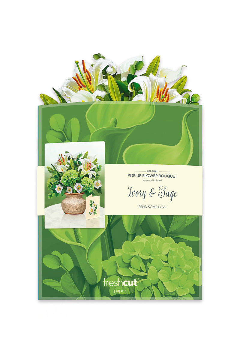 FreshCut Paper Ivory & Sage