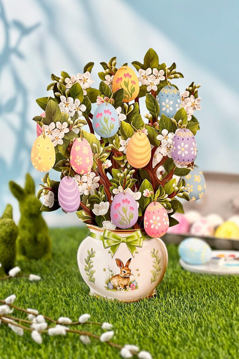 FreshCut Paper Easter Egg Tree