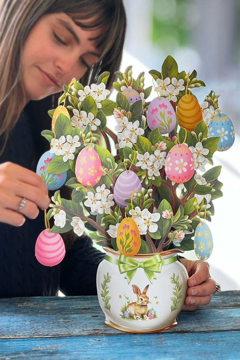 FreshCut Paper Easter Egg Tree
