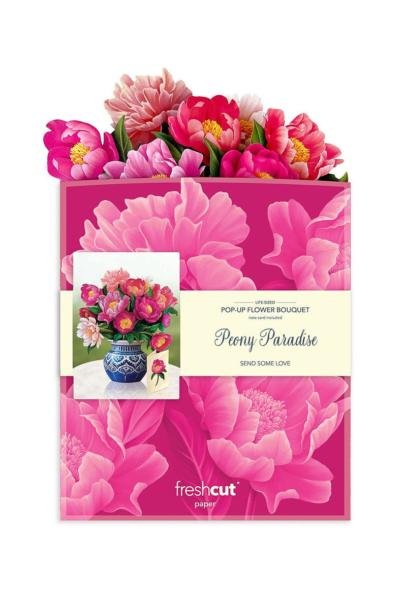 FreshCut Paper Peony Paradise