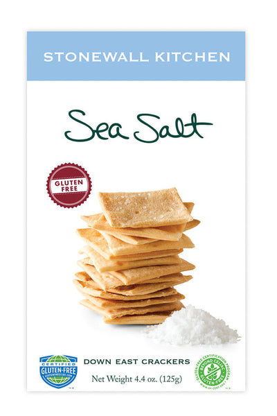 Stonewall Kitchen Gluten Free Sea Salt Crackers