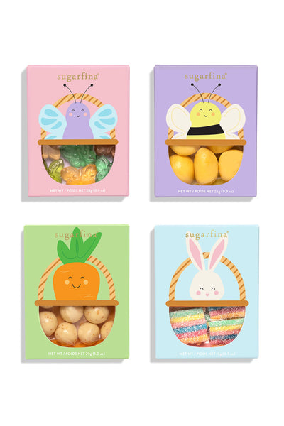 CANDY, CHARACTER TASTER PACK EASTER 4PC