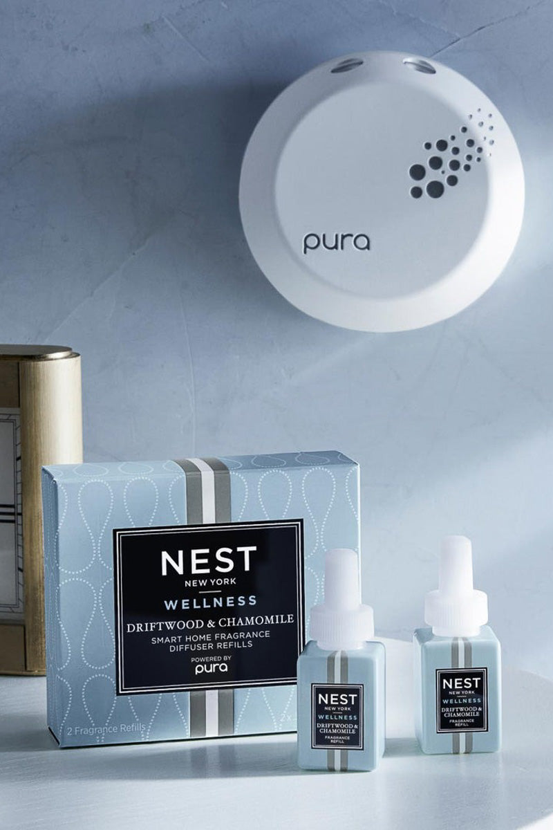 Nest x Pura Diffuser Refill Duo Driftwood & Chamomile