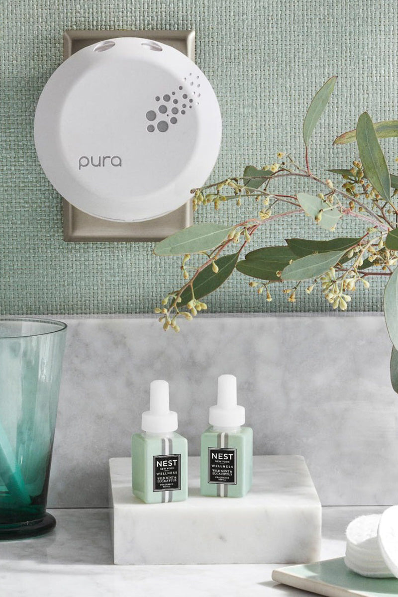 Nest x Pura Diffuser Refill Duo Wild Mint & Eucalyptus