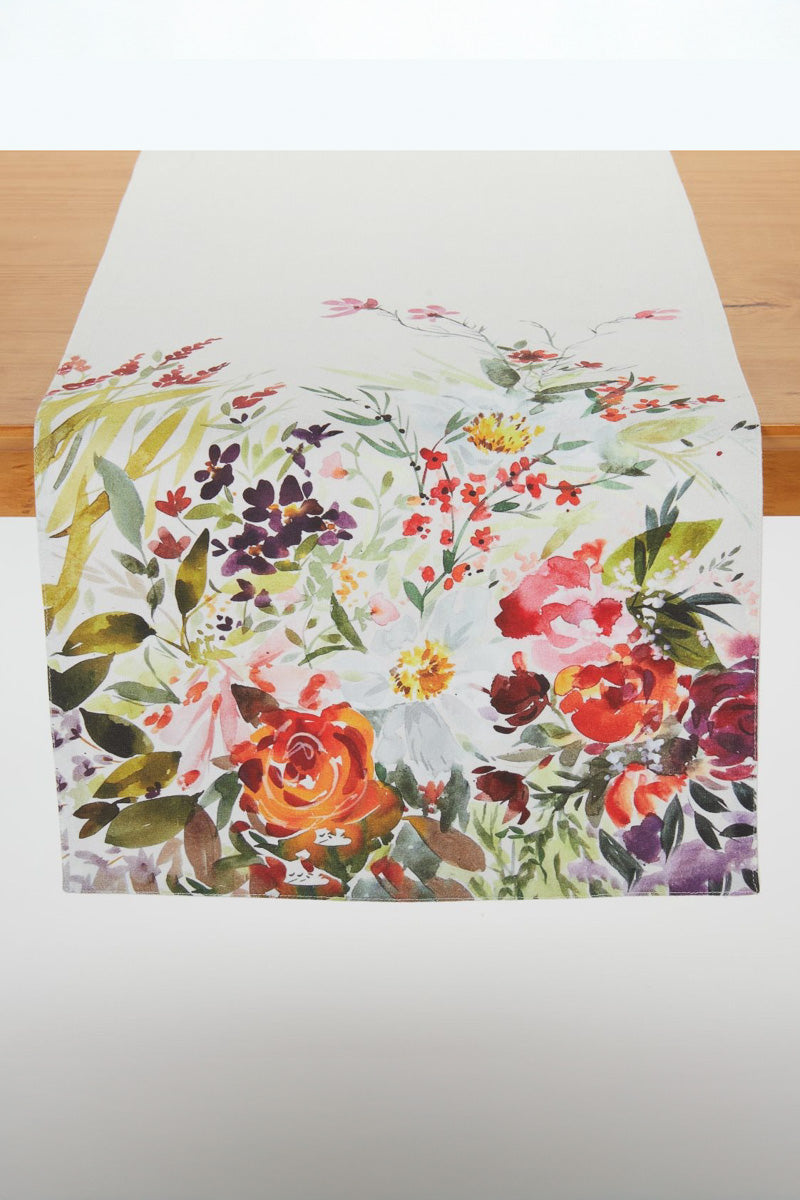 Garden Dreams Table Runner 72"