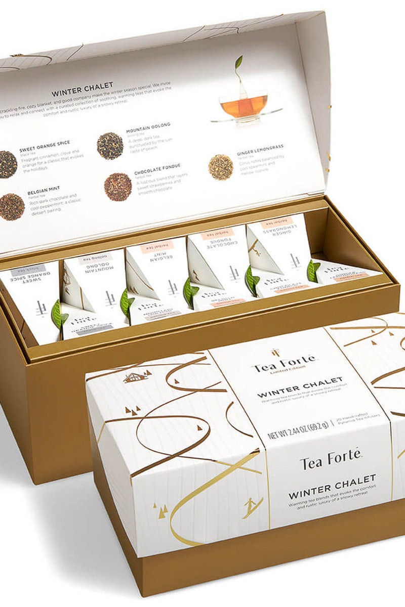 Tea Forte Presentation Box Winter Chalet