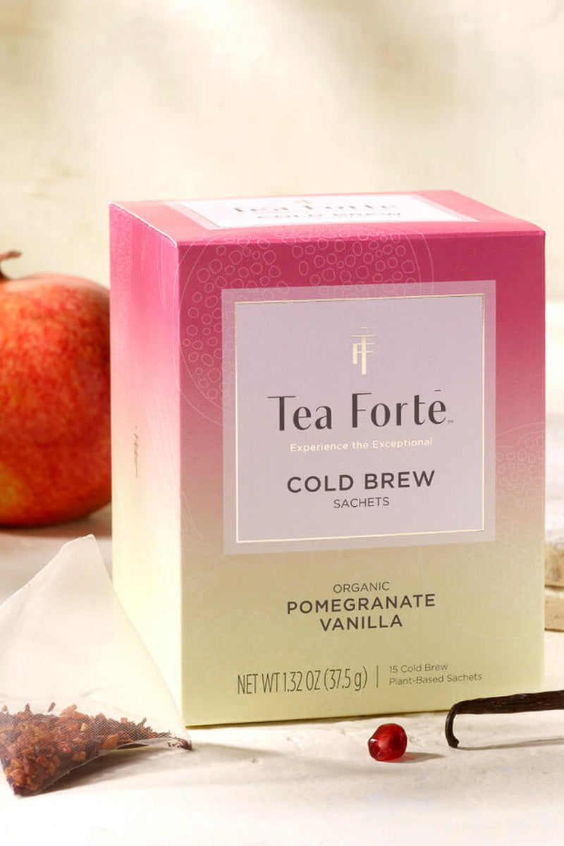 Tea Forte Cold Brew Tea Pomegranate Vanilla