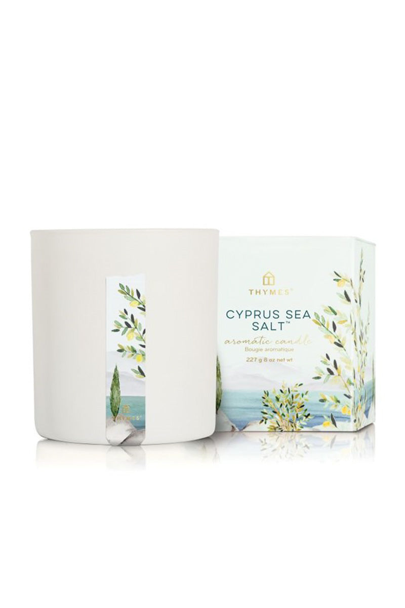 Thymes Cyprus Sea Salt Poured Candle