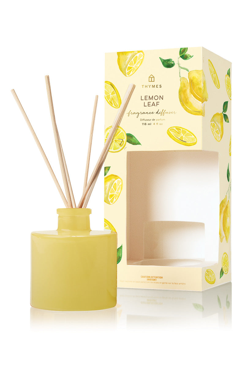 Thymes Lemon Leaf Petite Reed Diffuser